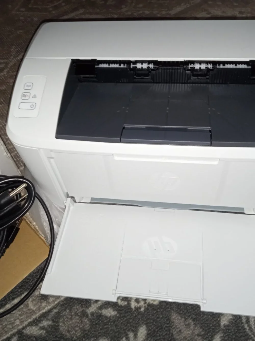 Lightweight SMALL HP LaserJet Pro M15w Laser Printer ~ World's SMALLEST laser